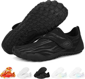 Hike Barefoot Water Shoes for Women Men Footwear, Quick Dry Wide Toe Box Pro Beach Swim Athletic Sports Shoes, Non-Slip Lightweight Aqua Shoe for Pool Hiking Walking Kayaking Diving Surfing