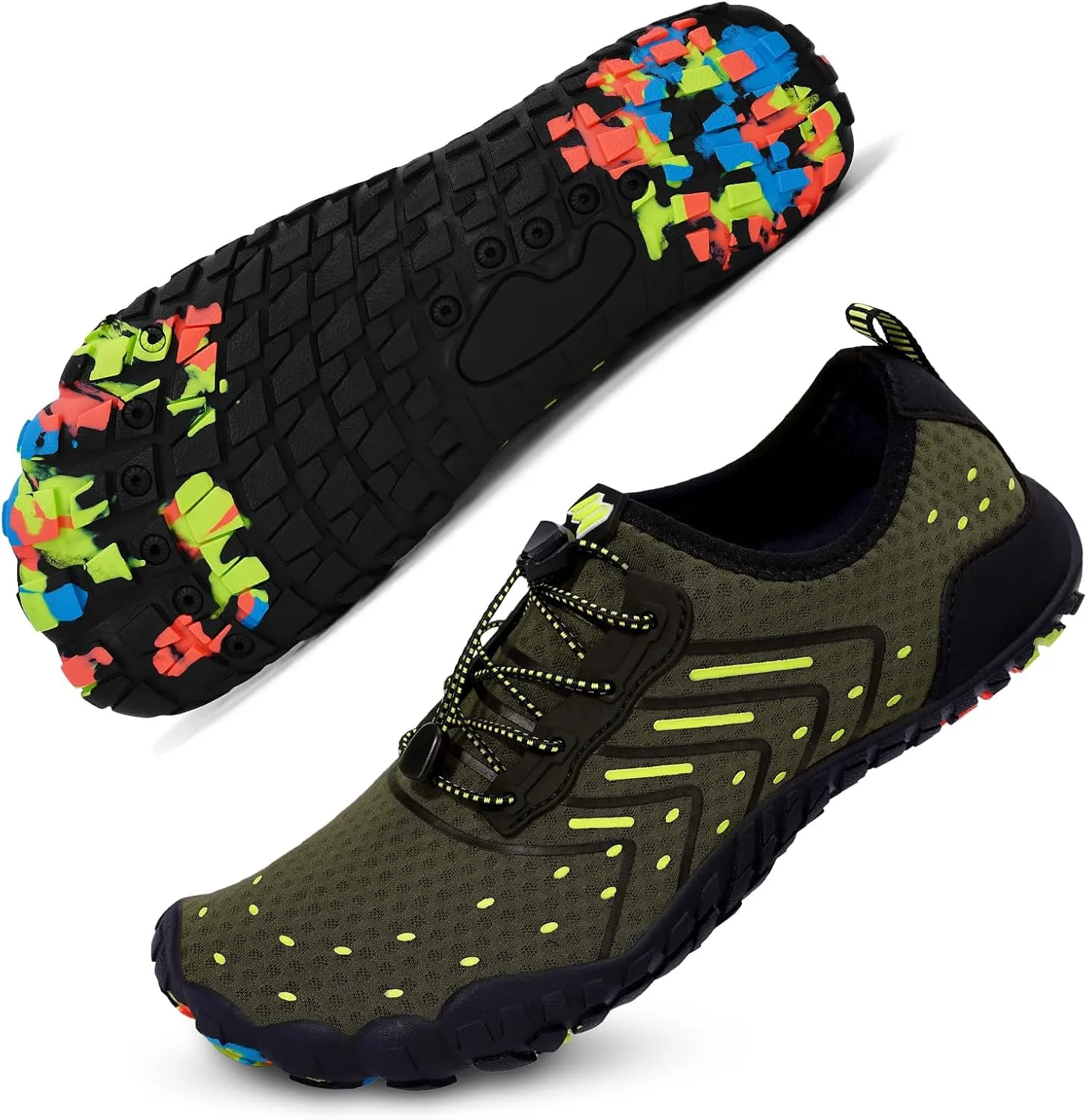 Hike Barefoot Water Shoes Women Men, Newly Quick-Dry & Wide Toe Box Breathable Pro Footwear Shoe Non-Slip for Aqua Sports Beach Pool Swim Yoga Hiking