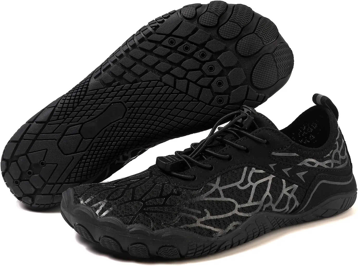 Hiking Barefoot Shoes for Women Men, Wide Toe Box, Beach Pool Aqua Swim Surf Walking Shoe, Healthy and Non-Slip Breathable Water Resistant