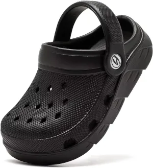 HOBIBEAR Kids Garden Clogs Toddler Sandals for Boys Girls Slipper Beach Water Shoes Slip on (Toddler/Little/Big Kids)