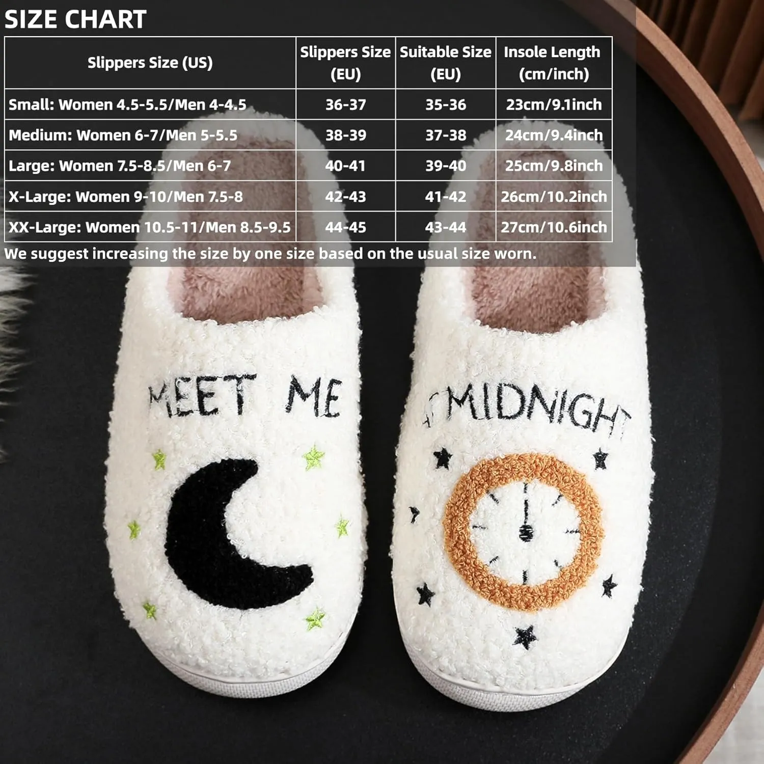 Home Slippers Winter Warm Plush Slippers Comfy Slippers for Women Men Indoor House Fluffy Couple Slippers Soft Cozy Non-Slip Sole Shoes Bedroom Slippers Fuzzy Moon Slippers