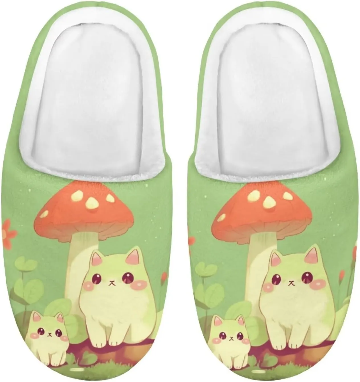 House Slippers for Girls Soft Size 9-15 Black