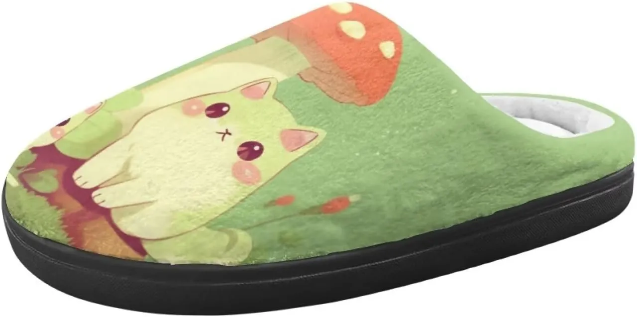 House Slippers for Girls Soft Size 9-15 Black