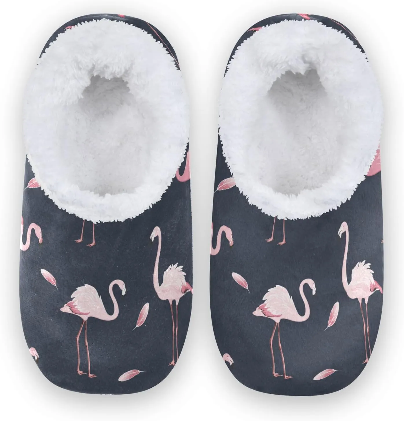 House Slippers Fuzzy Memory Foam Soft Slipper Socks for Woman Men