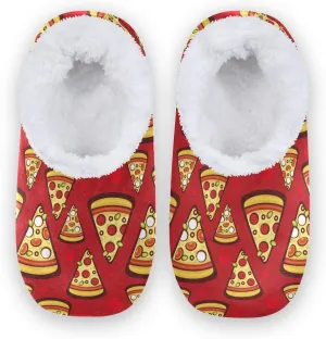 House Slippers Fuzzy Memory Foam Soft Slipper Socks for Woman Men