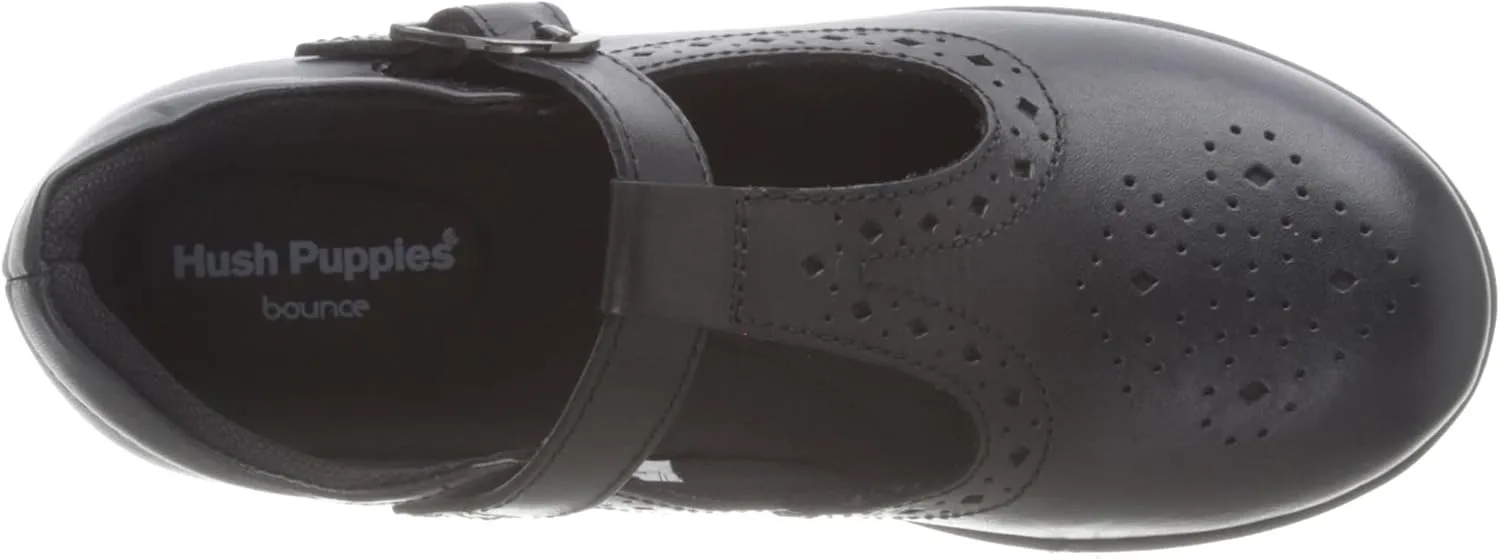 Hush Puppies Britney Girls T-Bar School Shoes