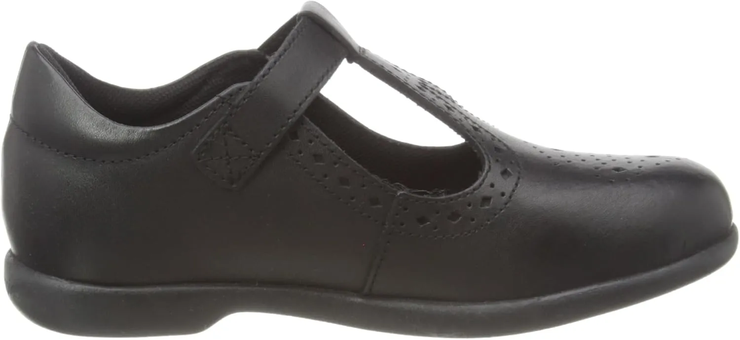 Hush Puppies Britney Girls T-Bar School Shoes