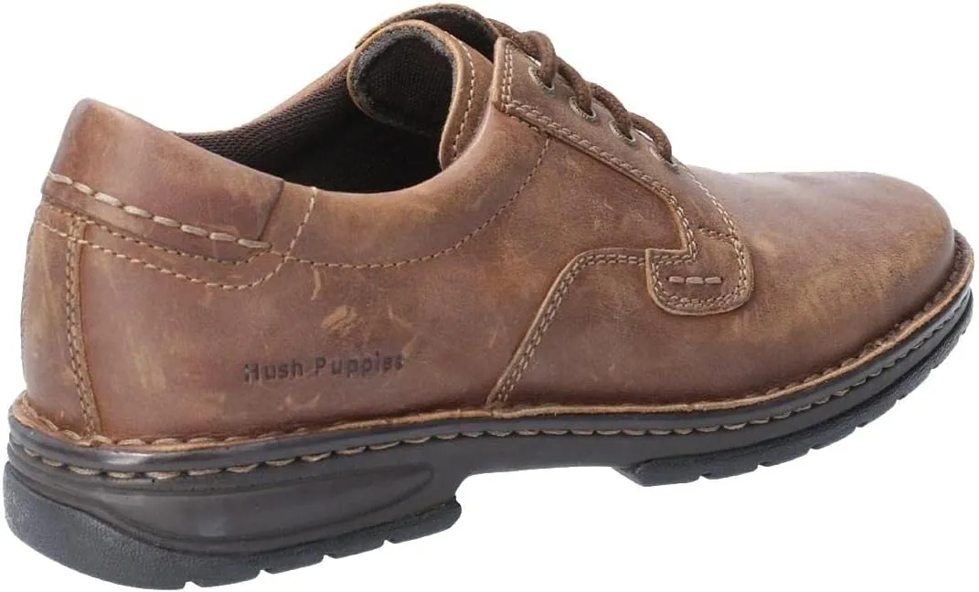 Hush Puppies Outlaw II Mens Black Lace Up Shoe