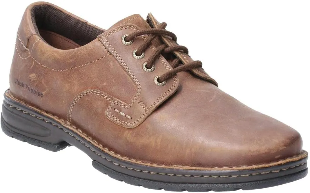 Hush Puppies Outlaw II Mens Black Lace Up Shoe