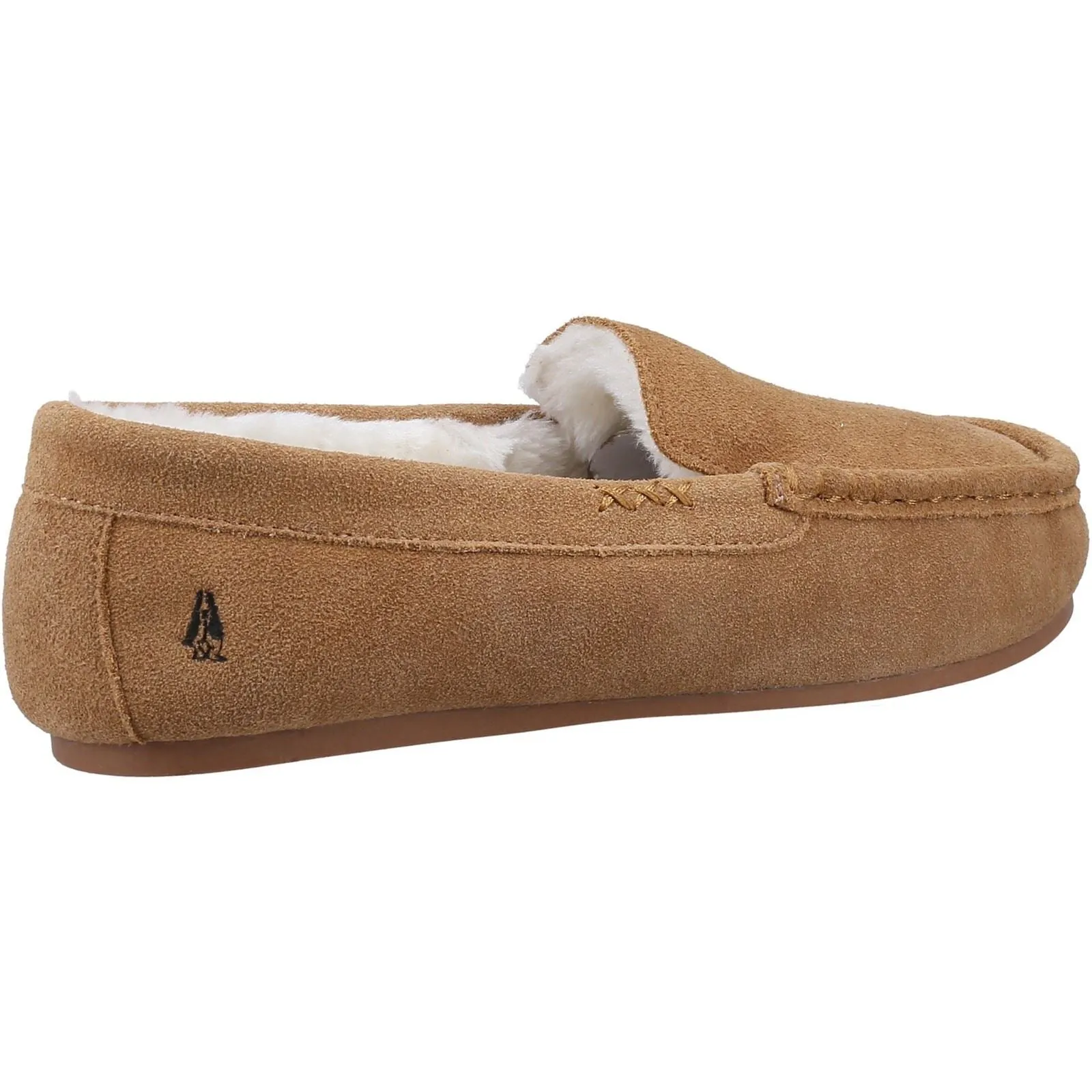 Hush Puppies Women's Annie Mocassin Slipper in Tan