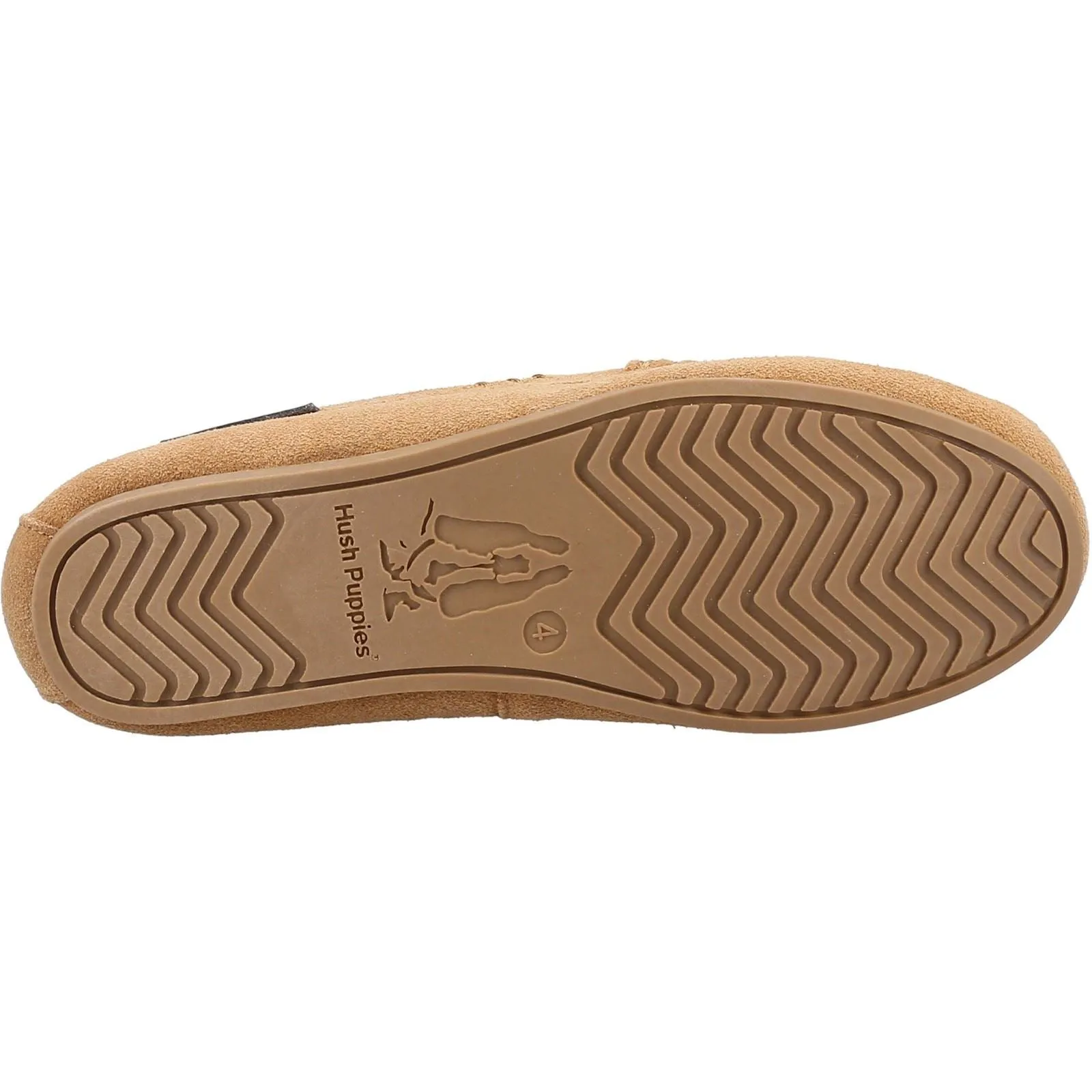 Hush Puppies Women's Annie Mocassin Slipper in Tan