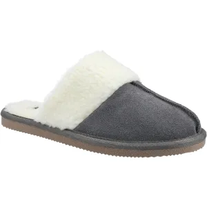 Hush Puppies Women's Arianna Mule Slippers in Grey