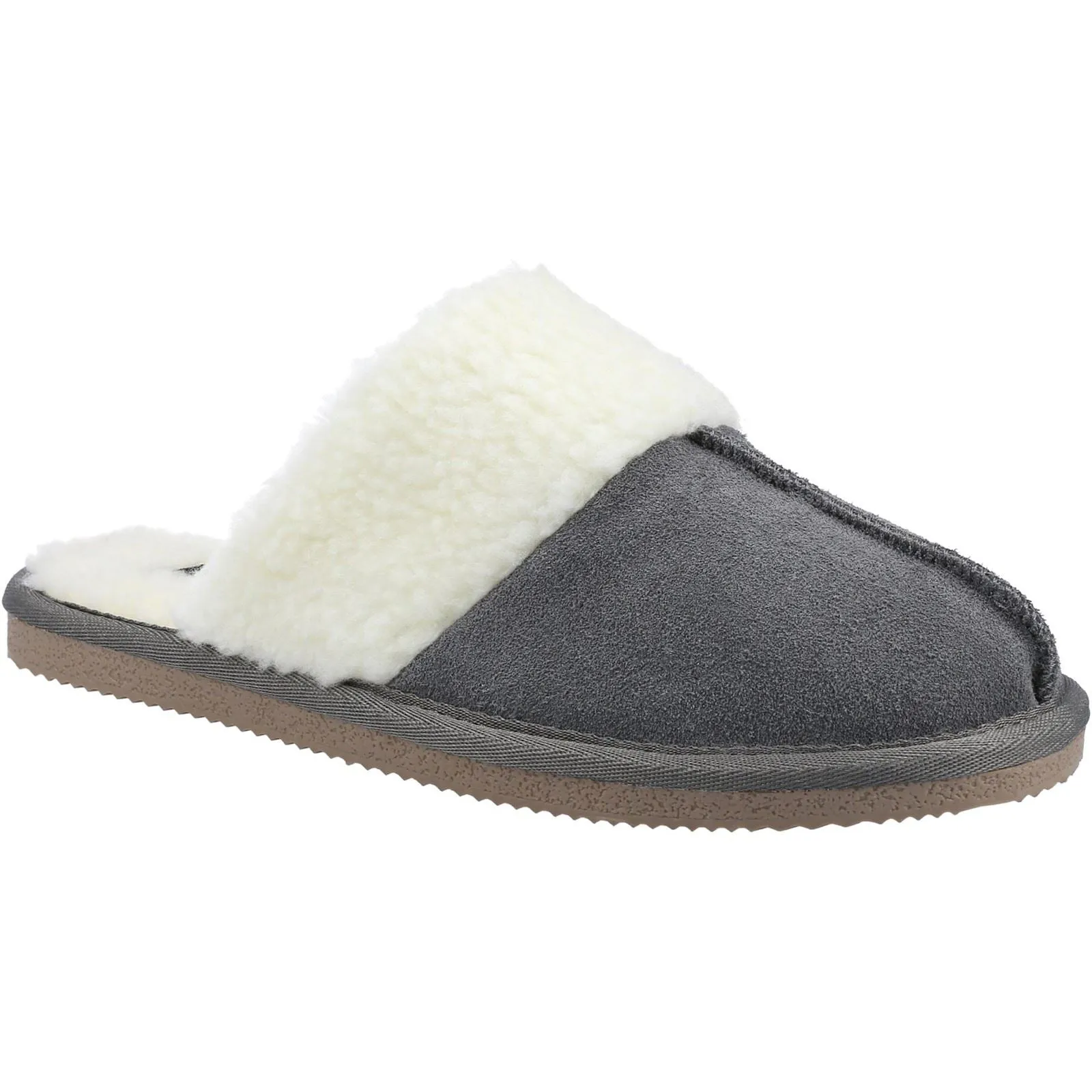 Hush Puppies Women's Arianna Mule Slippers in Grey