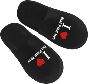 I love État Pied Noir Slippers Winter Indoor and Outdoor Slipper Warm Cozy Soft Lightweight House Shoes Fuzzy Slip-On Slipper Large