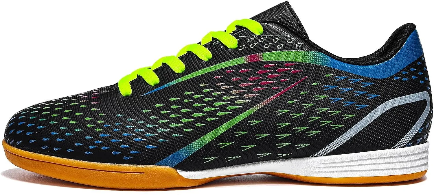 Indoor Soccer Shoes Mens Futsal Shoes for Women Youth Professional Athletic Soccer Shoe
