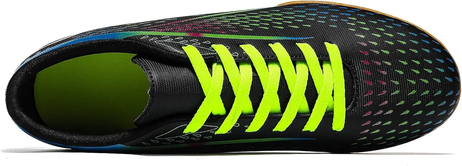 Indoor Soccer Shoes Mens Futsal Shoes for Women Youth Professional Athletic Soccer Shoe