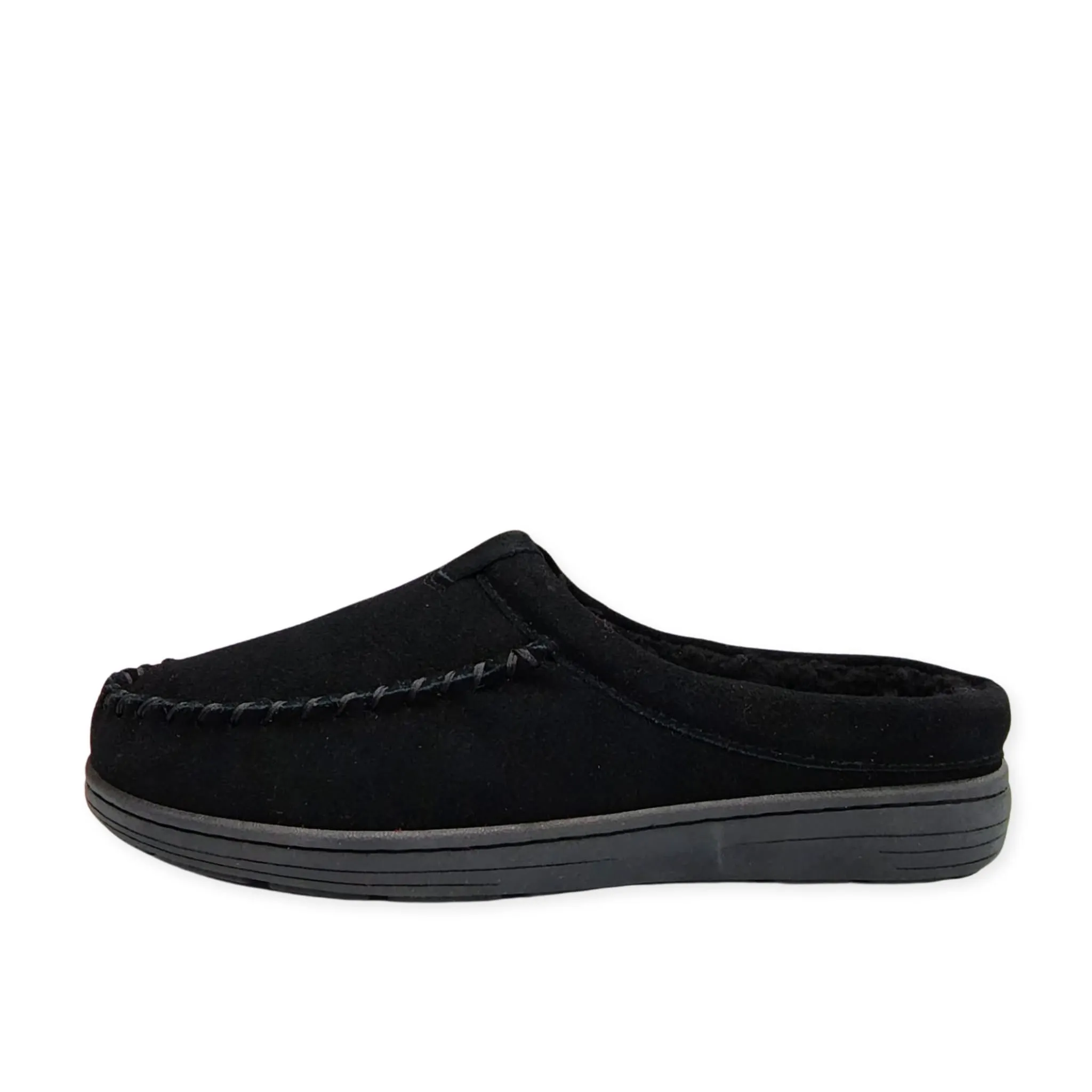 Indoor/Outdoor Suede Lined Men's Slippers Sherpa Holiday markdown for Slipper Friendly Clarks Slip-Ons men Clog