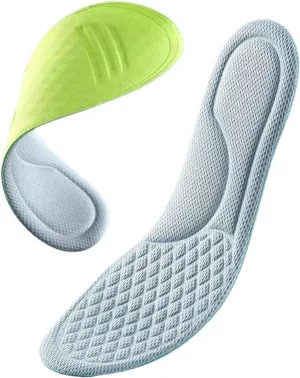 Insole Men Women Absorb Sweat Through Soft Soles Comfortable Comfortable Insole(35-36)