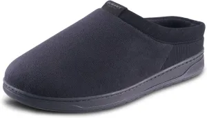 isotoner Men's Microterry Jake Clog Slipper-with Gel Infused Memory Foam