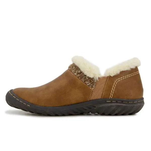 Jambu Tan Burnished Jade Women's Slip On Shoes B2JAD04