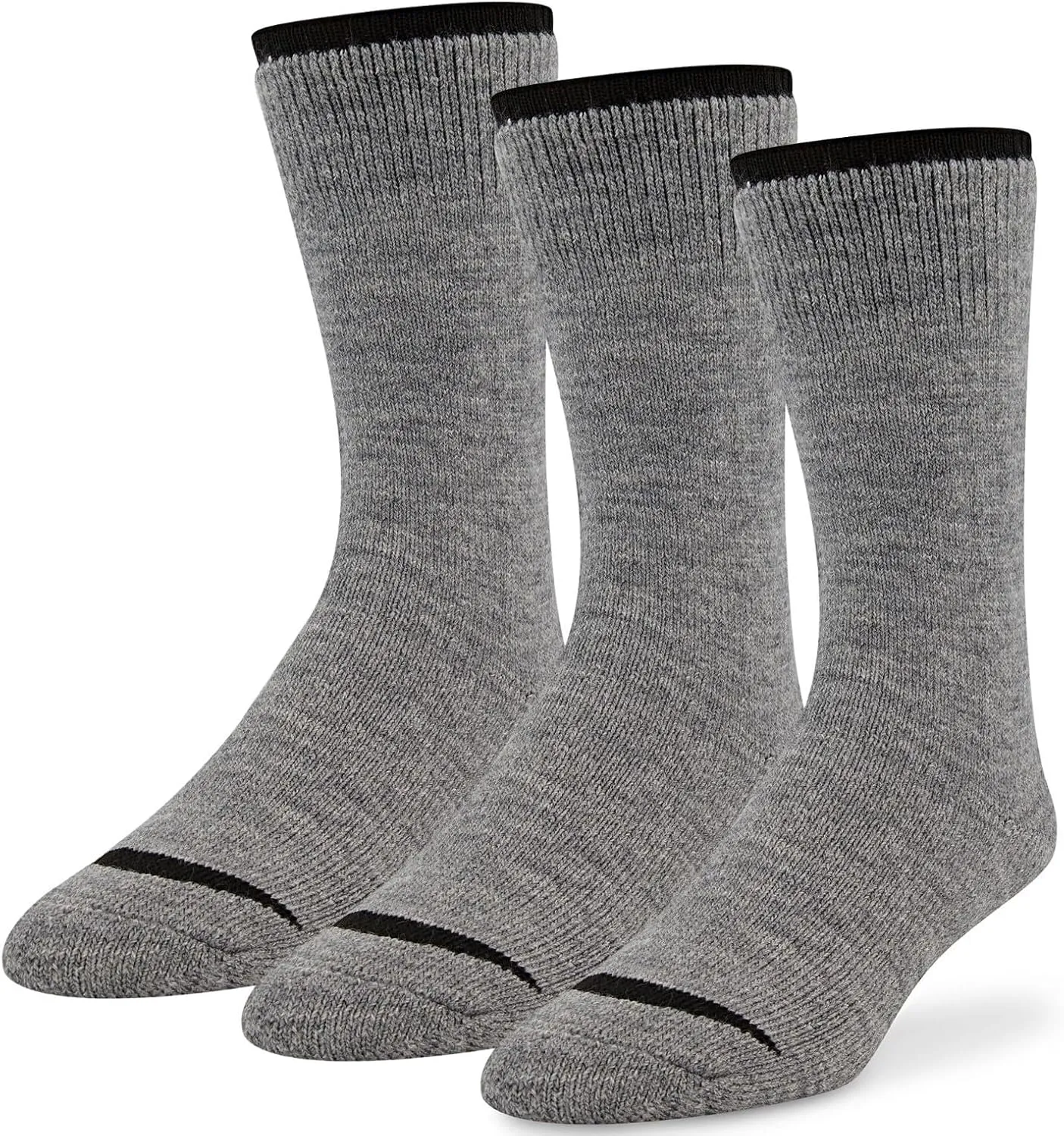 J.B. Field's Icelandic 30 Below Classic Winter Socks, 70% Merino Wool Heavyweight for Hiking, Trekking & Outdoor, 3 Pairs