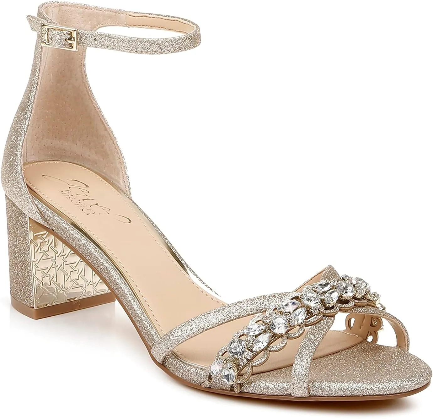 Jewel Badgley Mischka Giona Embellished Evening Shoe