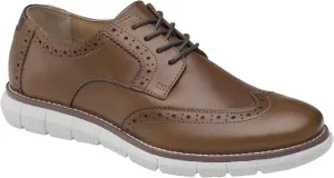 Johnston & Murphy Big Kid Holden Wingtip Boys Dress Casual Lace-Up Shoe