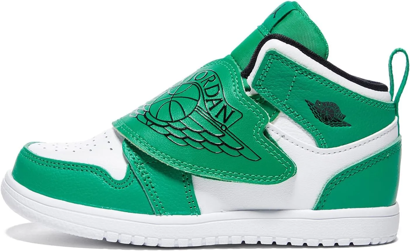 Jordan Baby Boy's Sky 1 (Infant/Toddler) Lucky Green/Black/White 7 Toddler M