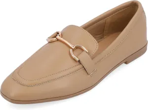 Journee Collection Womens Mizza Faux Leather Slip On Loafers