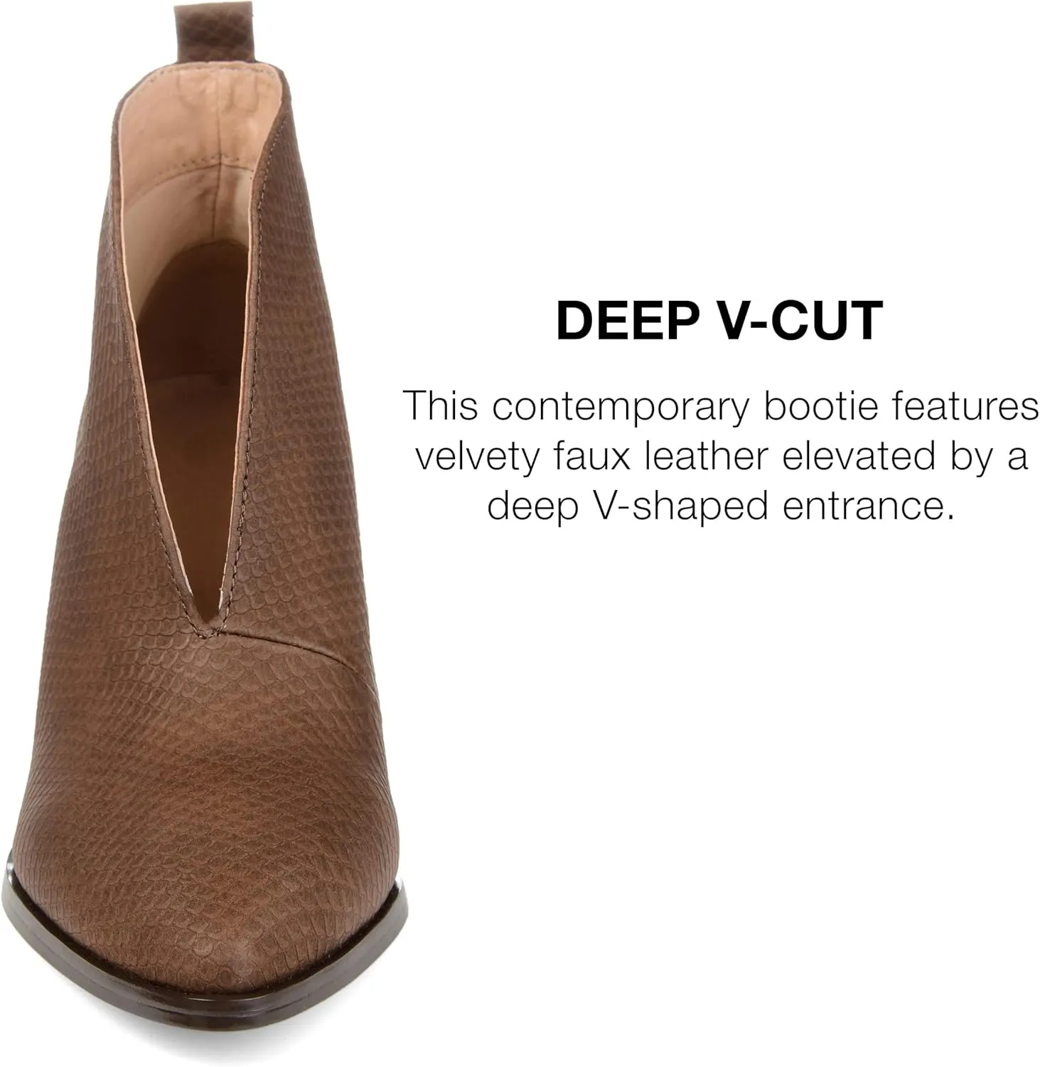 Journee Collection Women's Open-Toe Ankle Boots and Booties