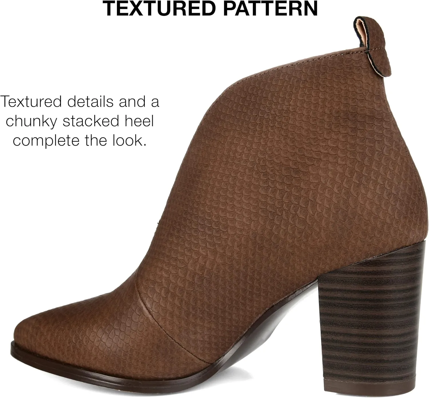 Journee Collection Women's Open-Toe Ankle Boots and Booties