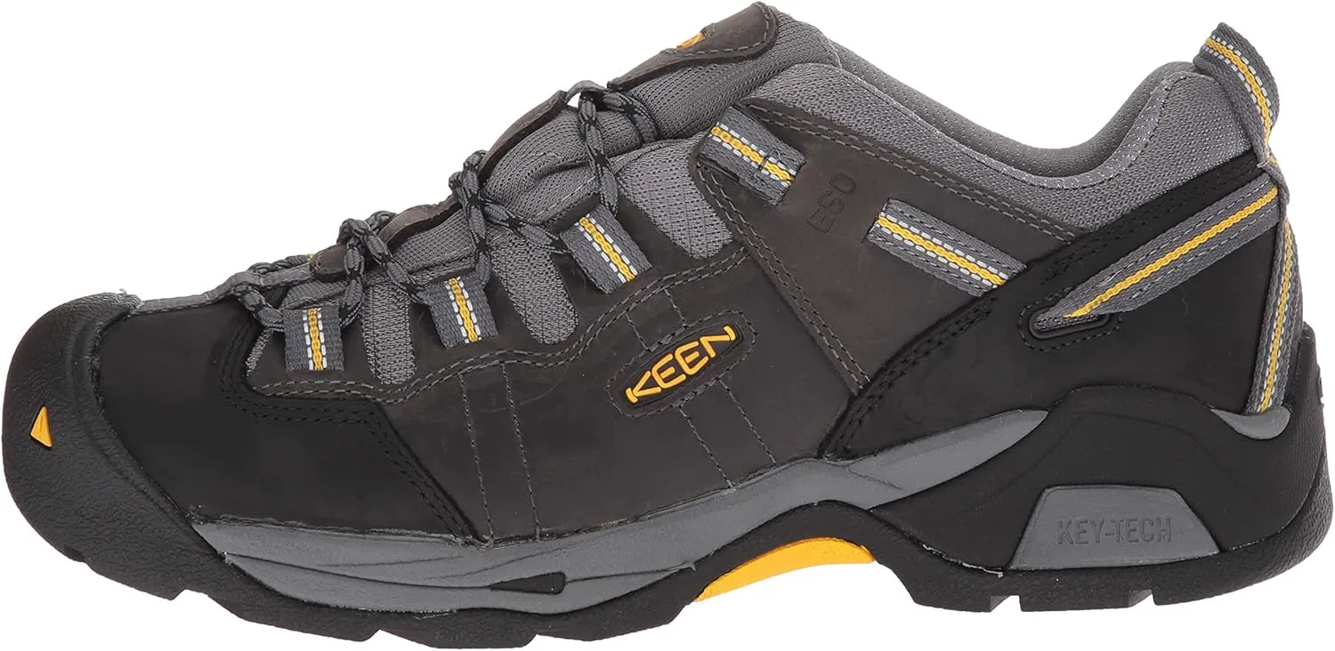KEEN Utility Men's Detroit XT ESD Low Height Leather Soft Toe Work Shoe