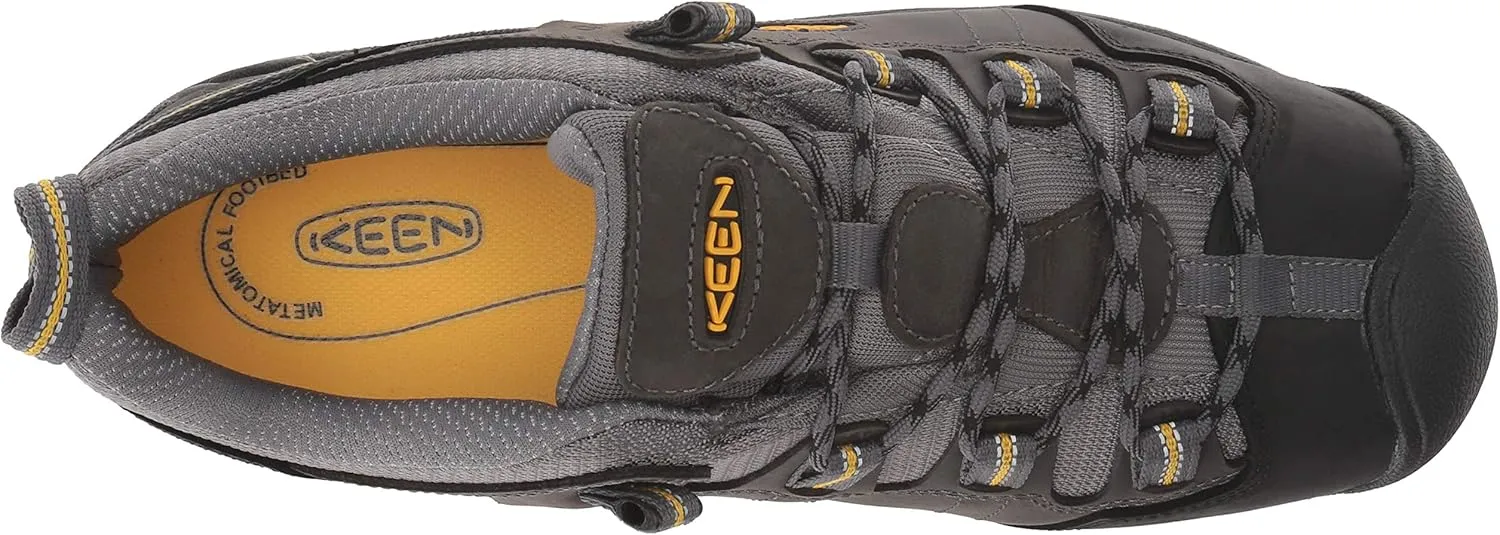 KEEN Utility Men's Detroit XT ESD Low Height Leather Soft Toe Work Shoe
