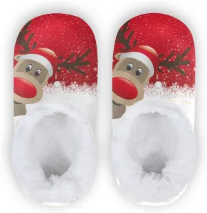Kids Boys Girls Slippers Soft Memory Foam Indoor Toddler House Slipper Non Slip Spa Travel Household Shoes for Winter Home Bedroom Christmas Dragon Koala Mermaid Bees..