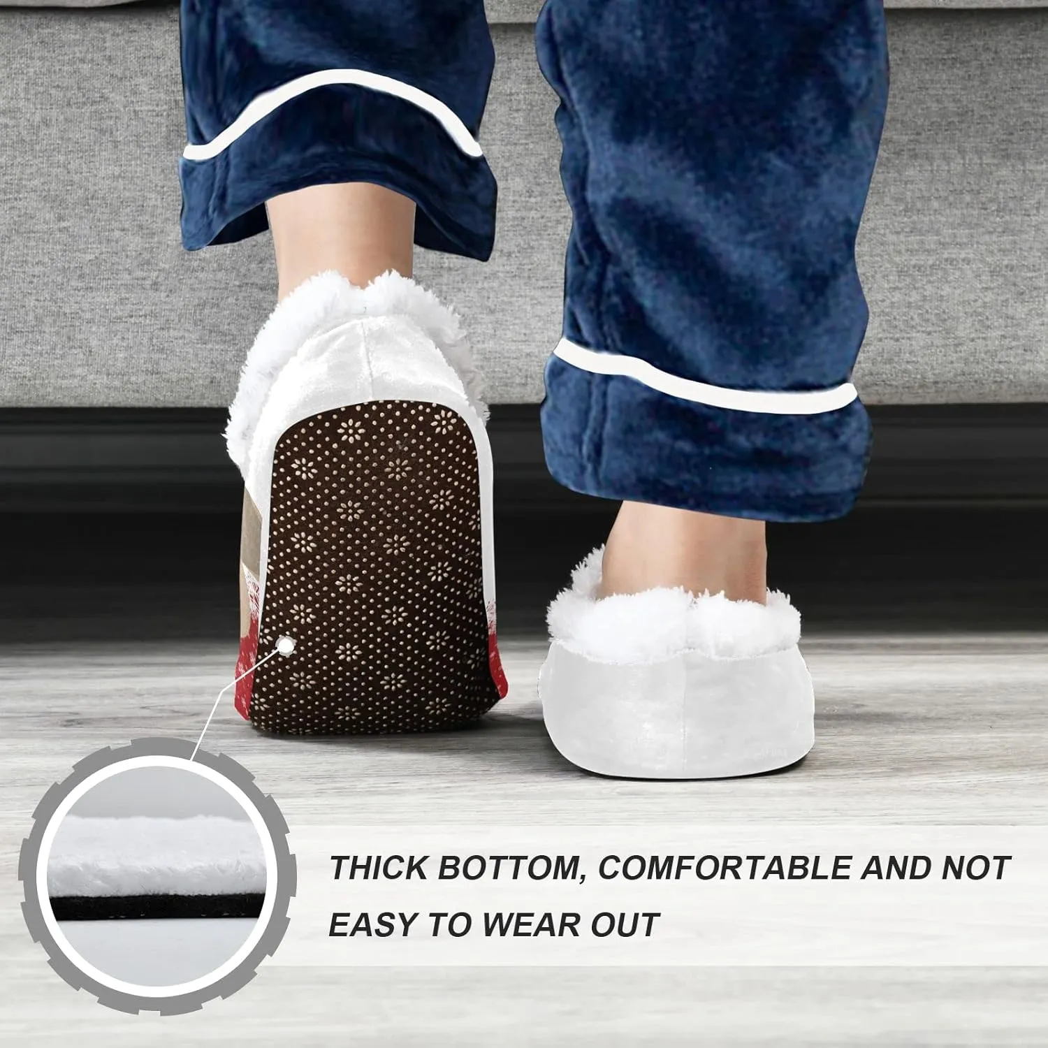Kids Boys Girls Slippers Soft Memory Foam Indoor Toddler House Slipper Non Slip Spa Travel Household Shoes for Winter Home Bedroom Christmas Dragon Koala Mermaid Bees..