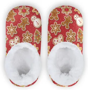 Kids Boys Girls Slippers Soft Memory Foam Indoor Toddler House Slipper Non Slip Spa Travel Household Shoes for Winter Home Bedroom Christmas Halloween Cow Car Duck Leopard..