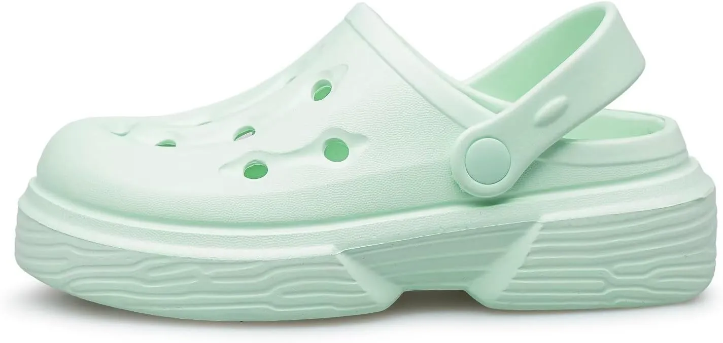 Kids Clogs Garden Slippers Shoes Beach Sandals Slides Boys Girls Children Quick-Drying