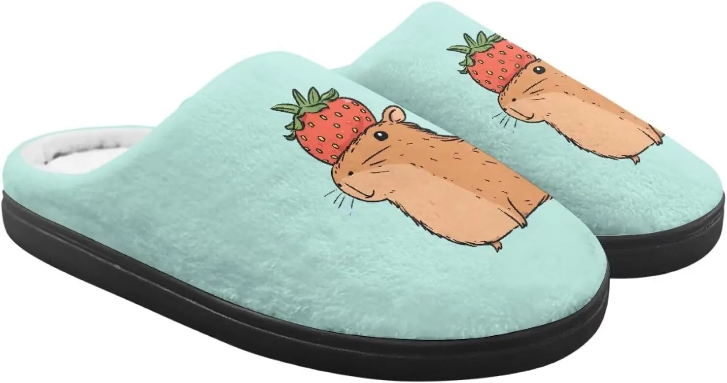 Kids Fluffy Slippers for Boys and Girls, Warm House Slippers for Winter, Soft Cozy Slippers for Indoor Outdoor Walking