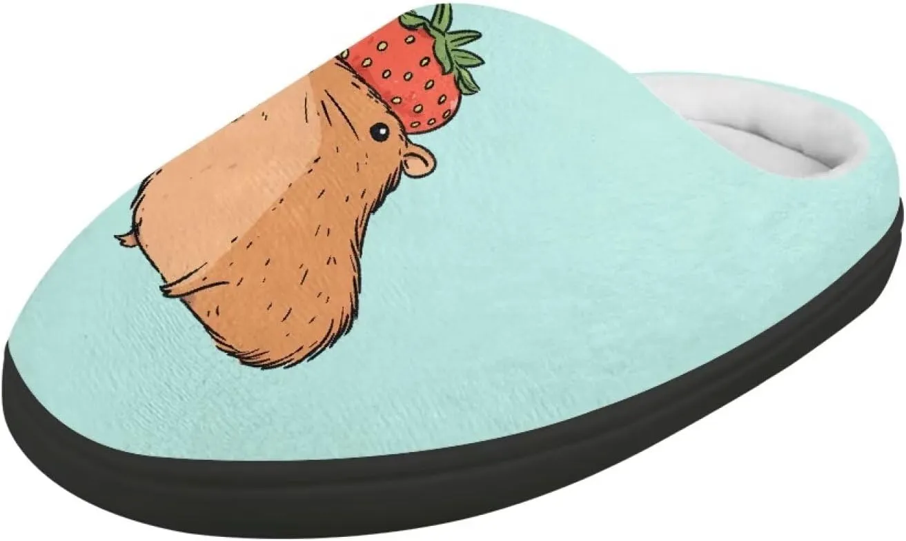Kids Fluffy Slippers for Boys and Girls, Warm House Slippers for Winter, Soft Cozy Slippers for Indoor Outdoor Walking