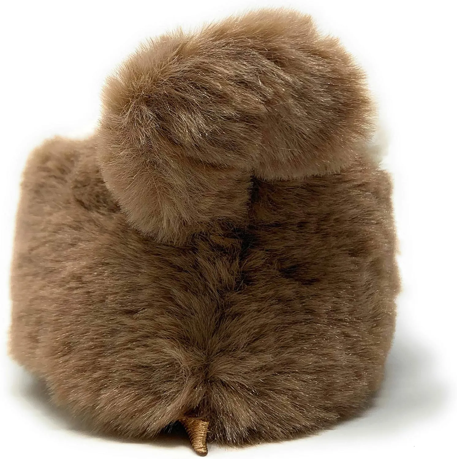 Kids Funny Animal Slippers, Novelty Fluffy Sherpa Indoor House Shoes for Girls & Boys, Size 1-4