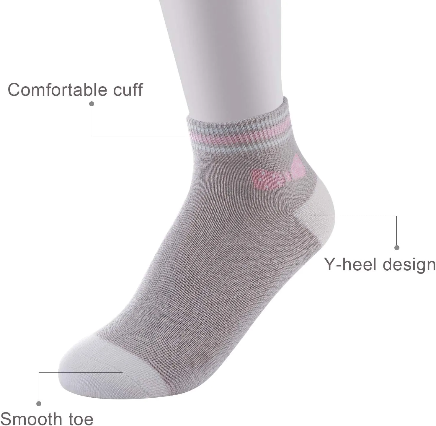 Kids Girls Cute Fashion Soft Cotton Dress Socks Gift