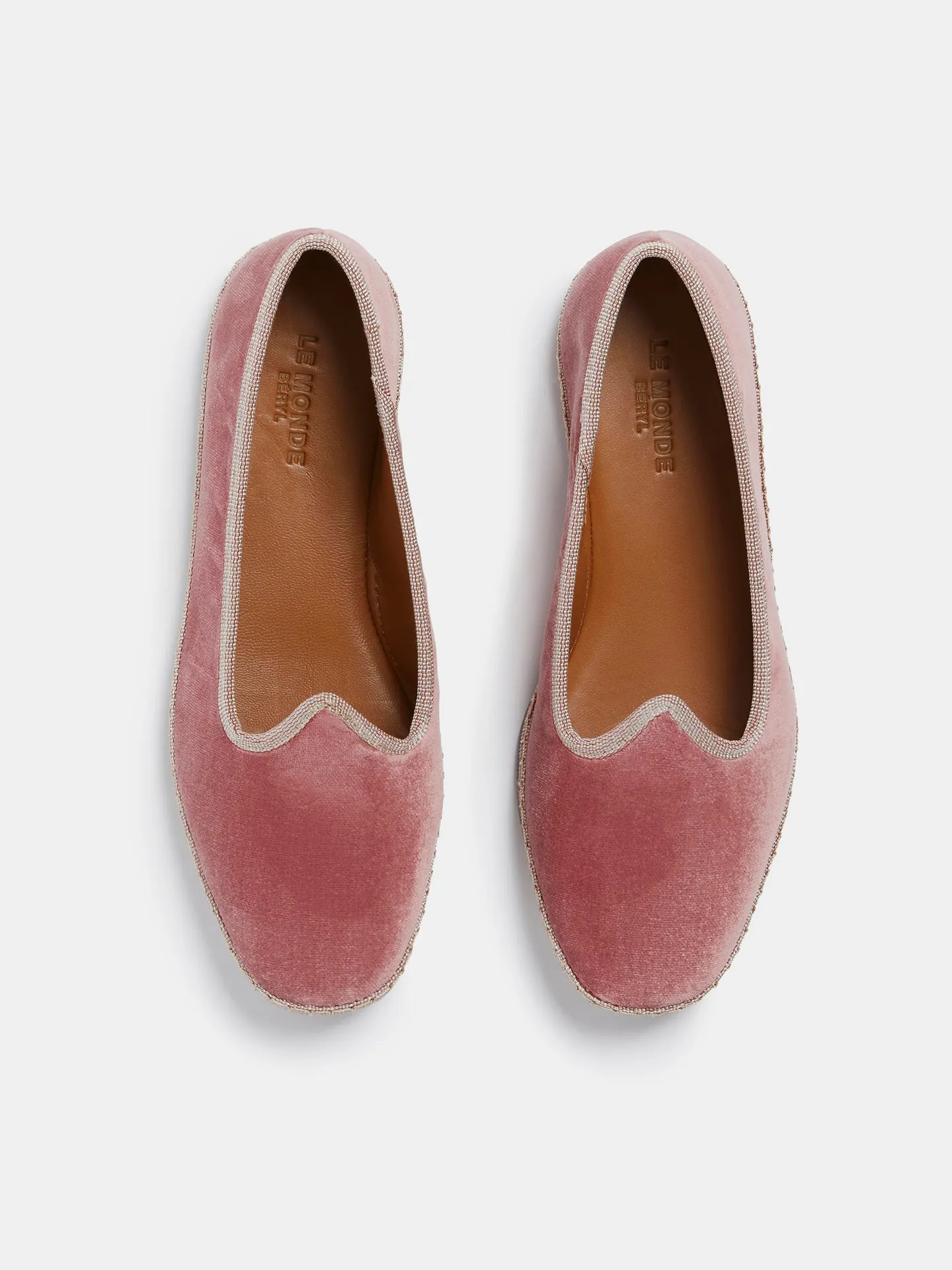 Kids Soft Venetian Slipper / Pink Velvet