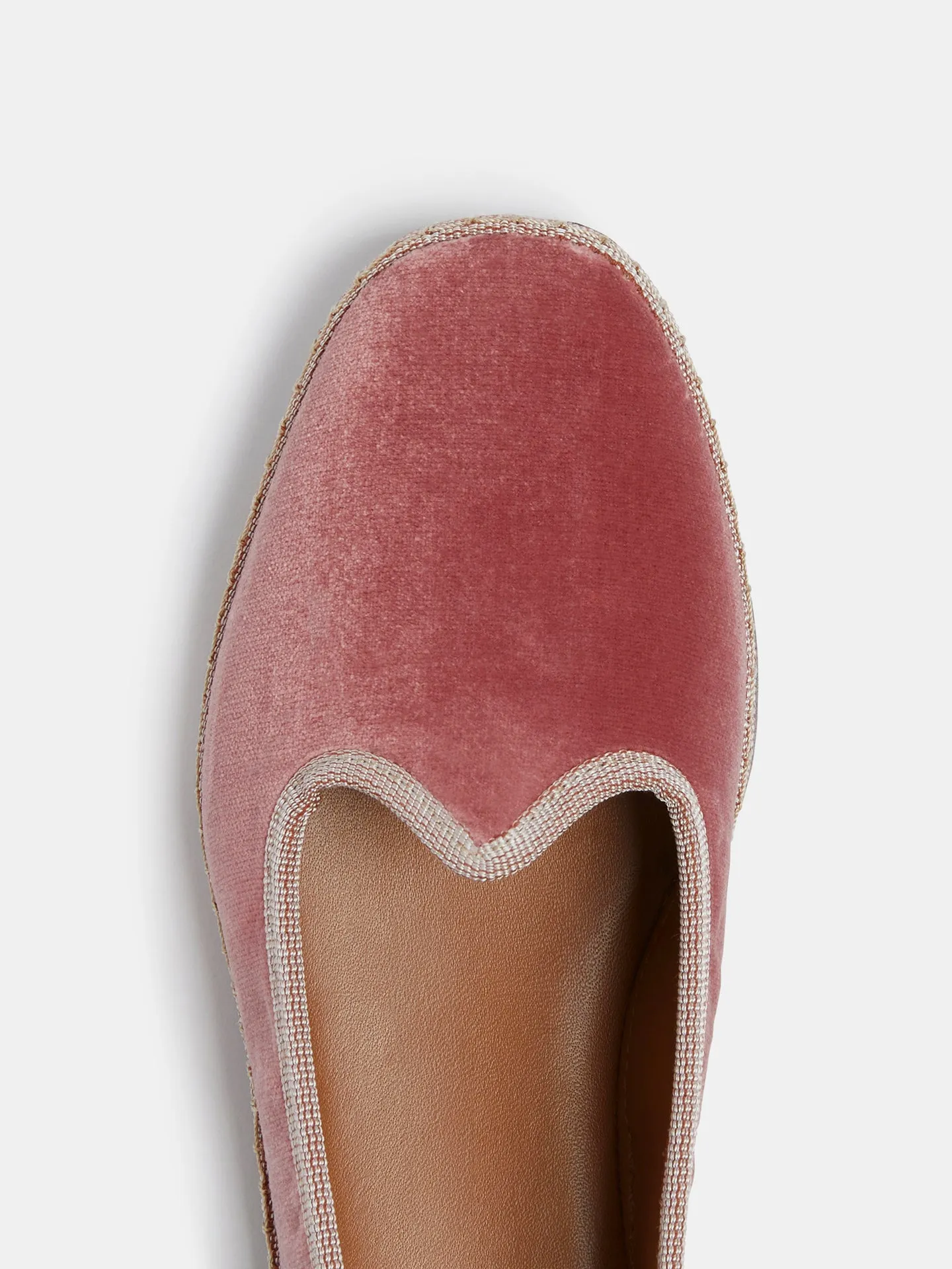 Kids Soft Venetian Slipper / Pink Velvet