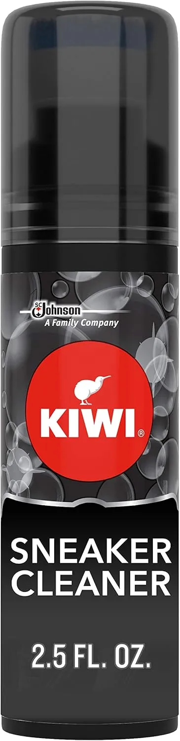 KIWI Sneaker and Shoe Cleaner | For Sneakers, Tennis Shoes, Leather and More | 2.5 Oz | Includes Sponge Applicator