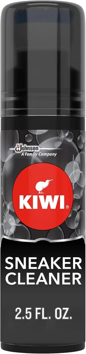 KIWI Sneaker and Shoe Cleaner | For Sneakers, Tennis Shoes, Leather and More | 2.5 Oz | Includes Sponge Applicator