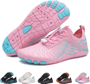 Kizu Footwear Barefoot Shoes for Women Men, Hike Barefoot Footwear Womens, Wide Toe Box Walking Shoes Beach Sneakers