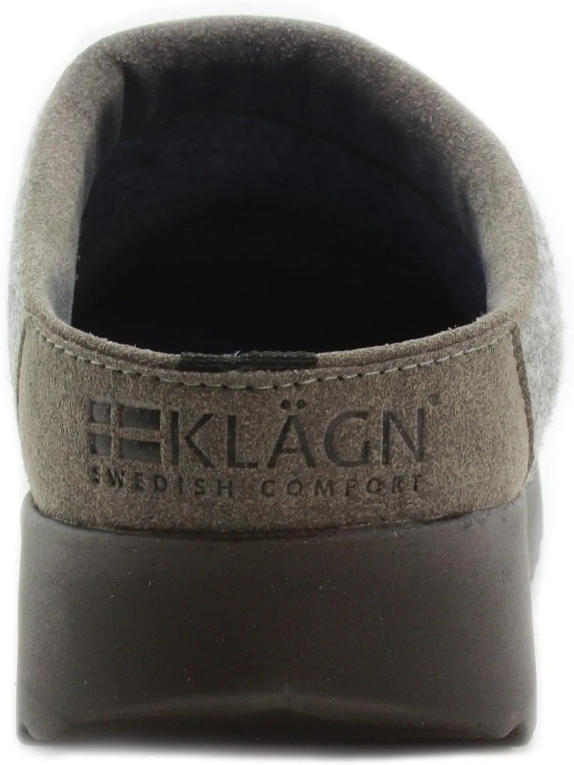 KLÄGN Women's Indoor/Outdoor Felt Slipper Clogs