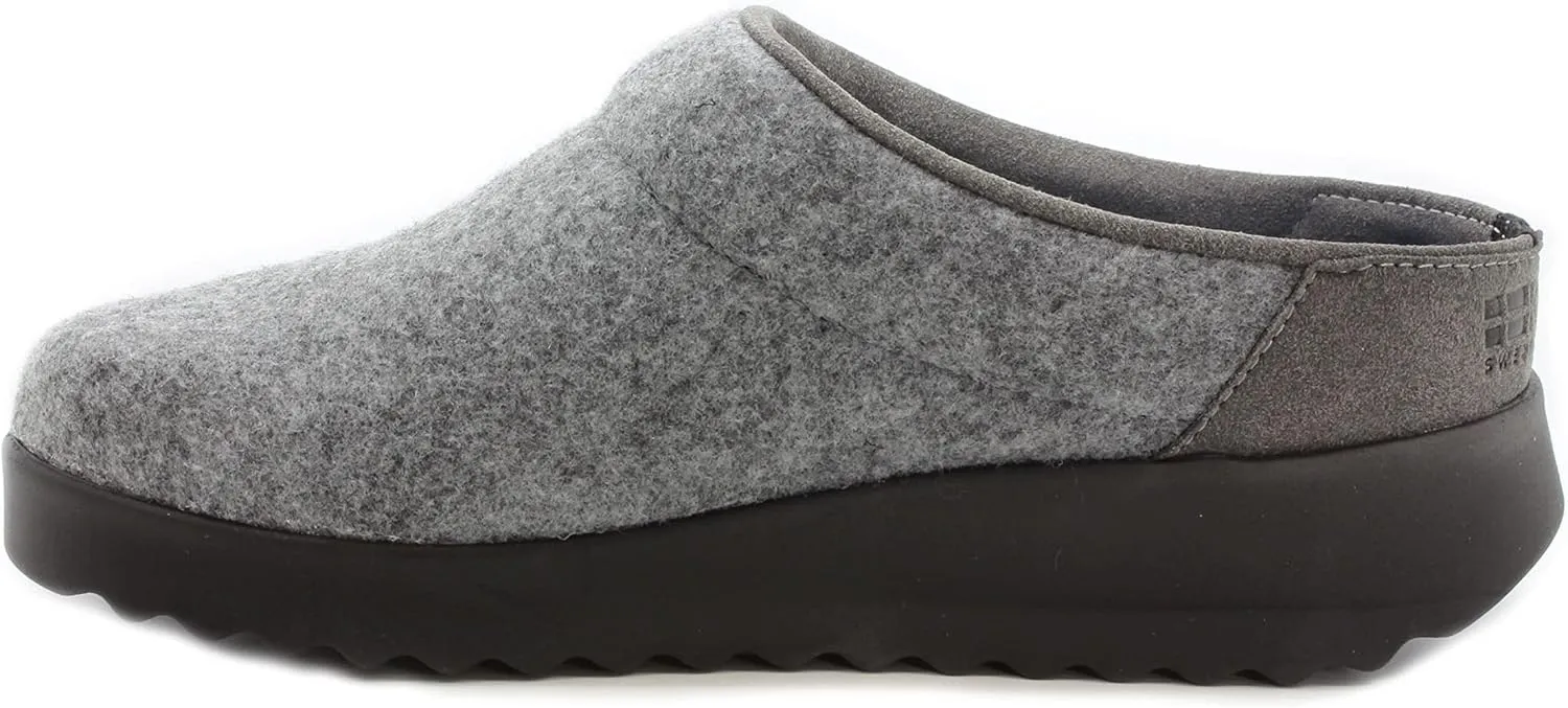 KLÄGN Women's Indoor/Outdoor Felt Slipper Clogs