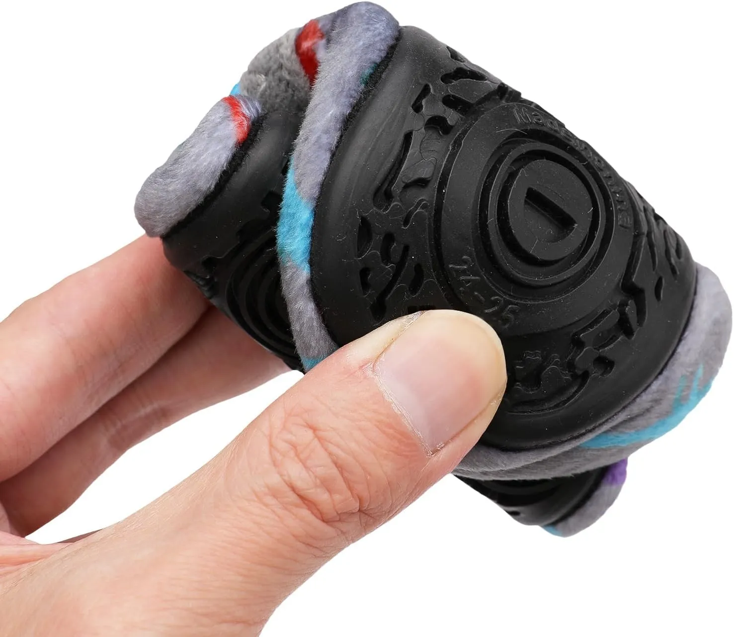 L-RUN Toddler Boys Girls House Slippers Indoor Home Shoes Warm Slipper Socks for Kids Baby Soft Winter Warm Walking Shoes