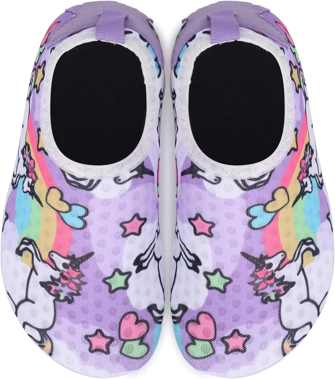 L-RUN Toddler Water Shoes Barefoot Aqua Socks Kids Swim Shoes for Beach Pool Surfing Yoga